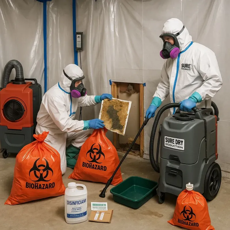 Contaminated Water Handling Protocols process in Landover, MD