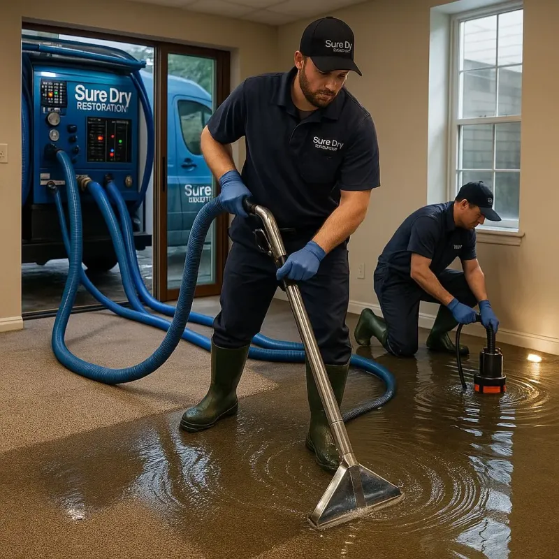 Water Extraction and Removal process in Landover, MD